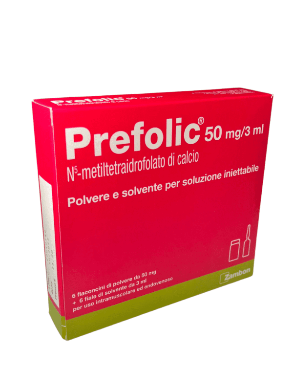 Префолик Италия Prefolic 50 мг/3 мл для капельниц 6 ампул